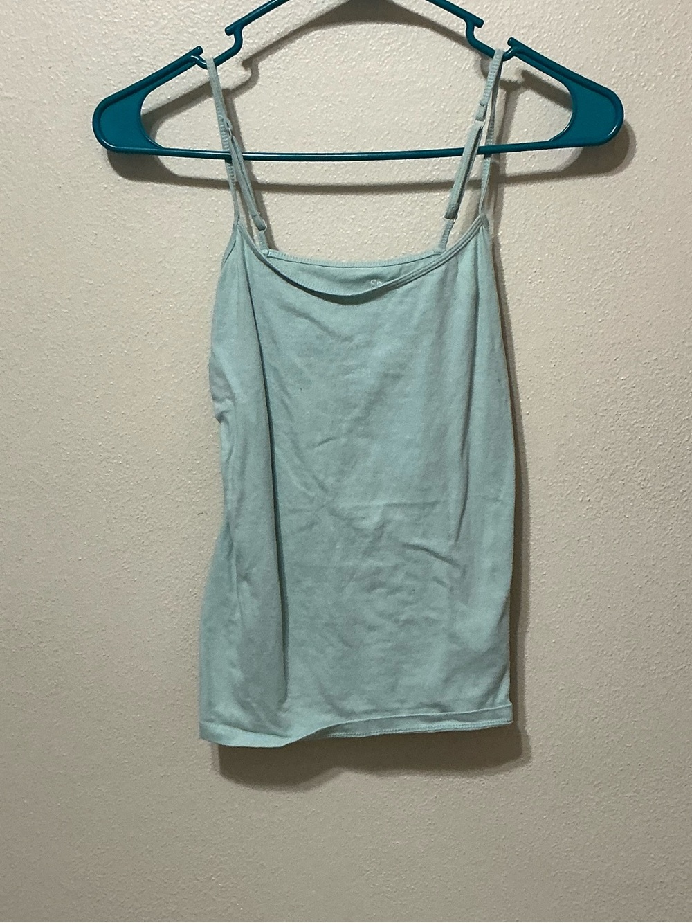 SO Blue-Green Knit Camisole Tank